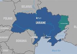 Image result for Russian Ukraine War Map at Beginning of Wa