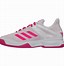 Image result for Adidas Gray and Pink Tennis Shoes Women