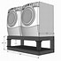 Image result for Laundry Room with Pedestal Washer and Dryer
