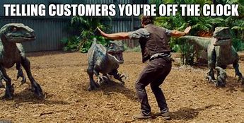 Image result for Jurassic Park Velociraptor Meme