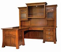 Image result for Wooden Computer Desks with Hutch