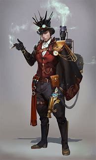 Image result for Anime Steampunk Concept Art