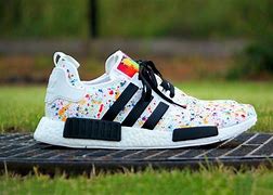 Image result for Adidas High Tops Rainbow