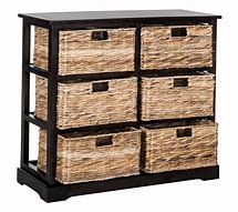 Image result for Storage Chest with Baskets