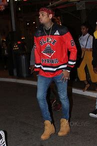 Image result for Chris Brown Timberland Boots