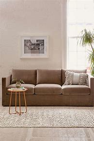 Image result for Finn Futon Sofa, Everyday Velvet Light Pool