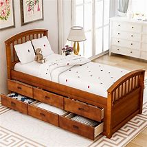 Image result for Twin Bed with Storage