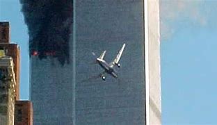 Image result for TWin Towers being struck