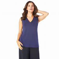Image result for Plus Size Solid Blue Tank Top Tunics