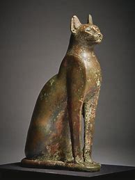 Image result for Egyptian God with Cat Head and Goat Body
