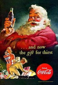 Image result for Christmas Coca-Cola Print Ads