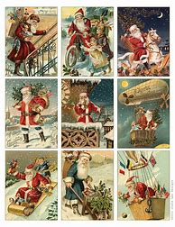 Image result for Free Printable Vintage Christmas Postcards