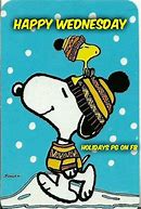 Image result for Good Morning Happy Wednesday Snoopy
