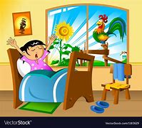 Image result for Child Getting Up in the Morning