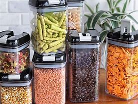 Image result for Food Storage Container Organizer