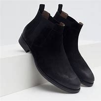 Image result for Zara Leather Chelsea Boots Men