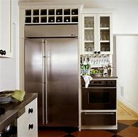 Image result for Wine Rack above Refrigerator