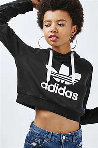 Image result for Adidas Cropped Hoodie Tape