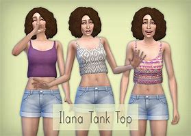 Image result for Sims 4 CC Women's Purple Tank Top