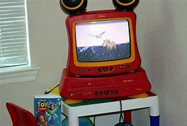 Image result for Disney Mickey Mouse TV DVD VCR Combo