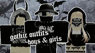 Image result for Aesthetic Goth Outfits Roblox