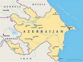 Image result for Azerbaycan Haritası