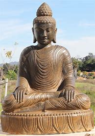 Image result for Garden Standing Budda Statue