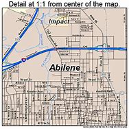 Image result for Map of Abilene in Texas