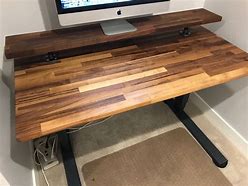 Image result for Solid Wood Desk Desings