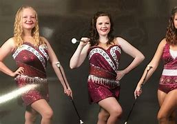 Image result for High School Twirlers