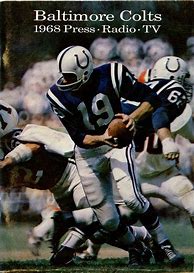 Image result for 1968 Baltimore Colts