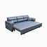 Image result for 74" Blue Full Sleeper Convertible Sofa With Storage & Pockets