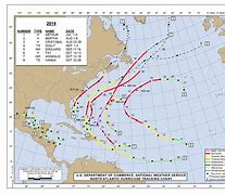 Image result for Atlantic Hurricane History Map