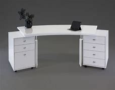 Image result for White Lacquer Desk