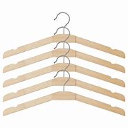 Image result for IKEA Wooden Clothes Hangers