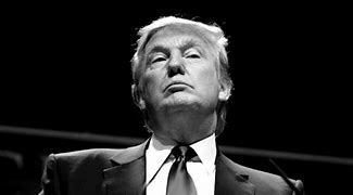 Image result for Donald Trump Black and White