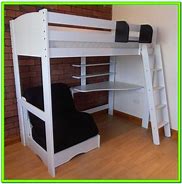 Image result for Loft Bed with Desk and Sofa