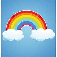 Image result for Rainbow Backdrop with Sky Blue