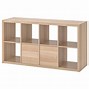 Image result for IKEA - KALLAX Shelf Unit, High Gloss White, 30 3/8X57 7/8 "