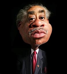 Image result for caricature of al sharpton