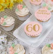 Image result for 60th Birthday Cupcakes