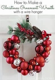 Image result for Wreath Made with 16 Wire Hangers