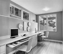 Image result for White Office with Grey Furniture