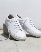 Image result for Men's White Leather High Top Sneakers