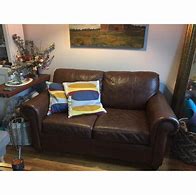 Image result for Ethan Allen Discontinued U-shaped Leather Sofa