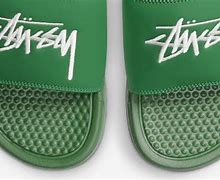 Image result for Nike Benassi Slides Swoosh