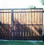 Image result for Wood and Wrought Iron Gates