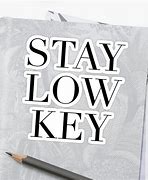 Image result for Keep Calm and Stay Low-Key