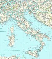 Image result for Road Map of Italy with Cities