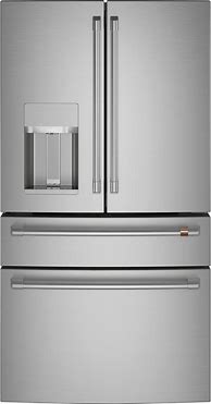 Image result for GE Cafe Glass Front Refrigerator